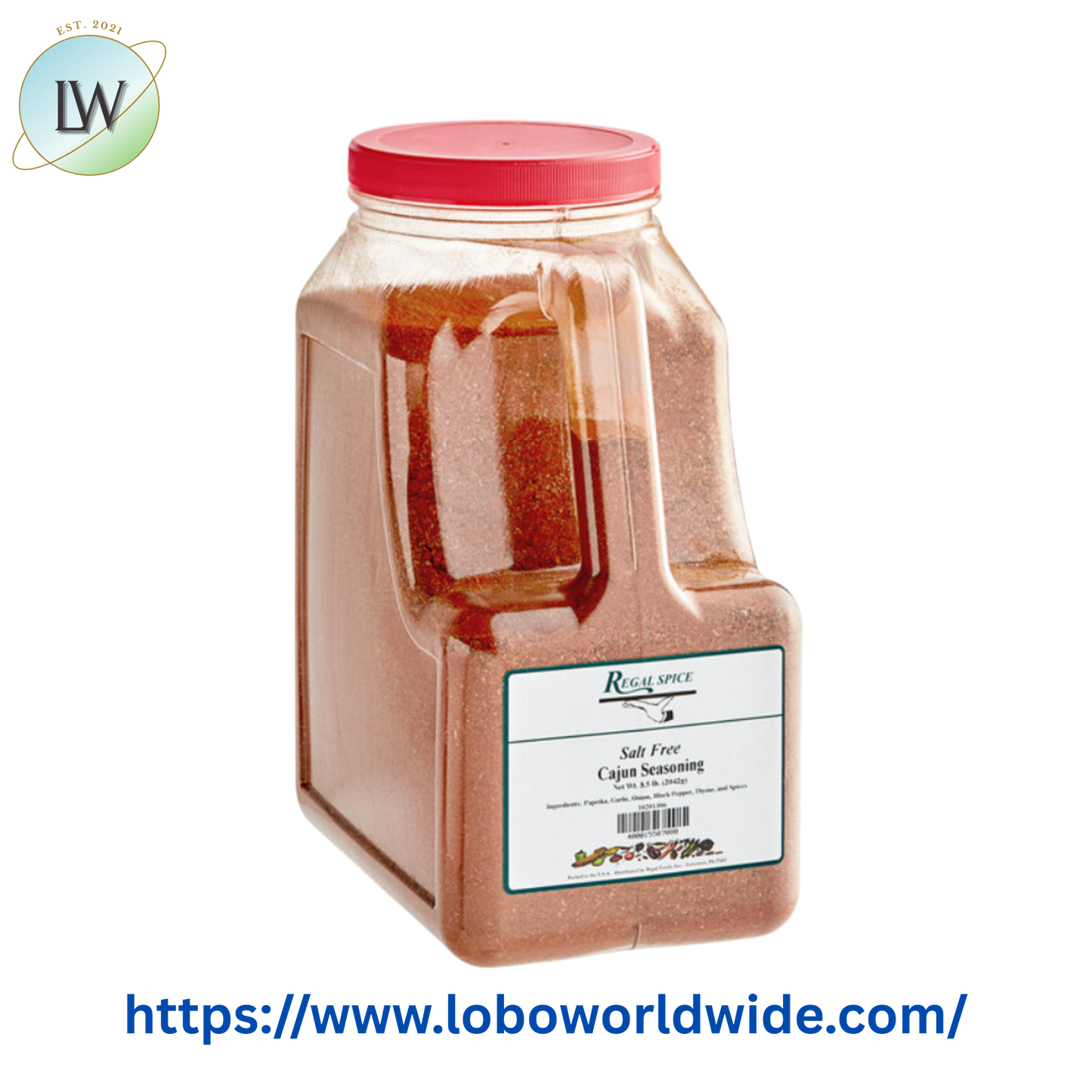 Regal Salt-Free Cajun Seasoning (Various Sizes)