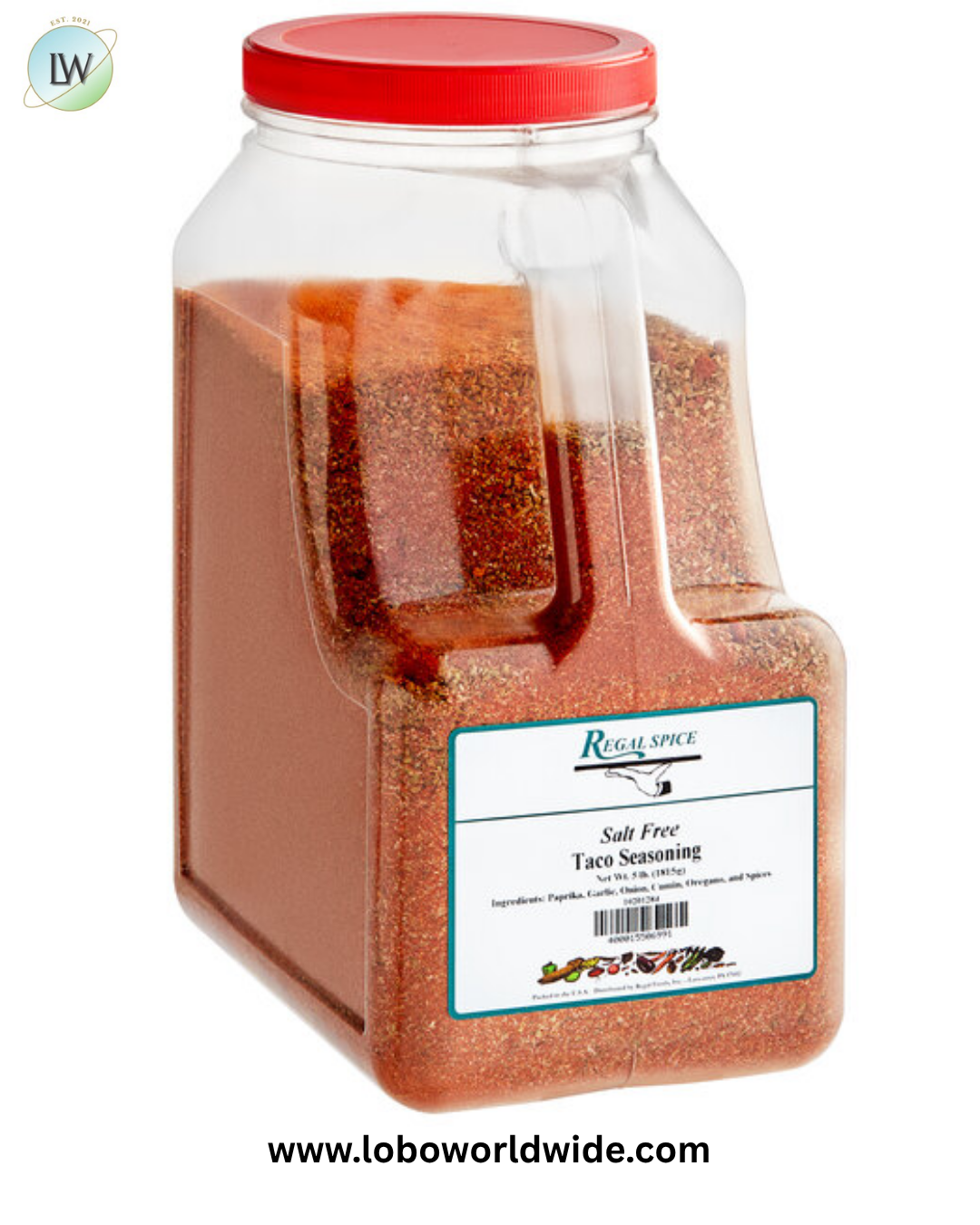 Regal Salt-Free Taco Seasoning (Various Sizes)