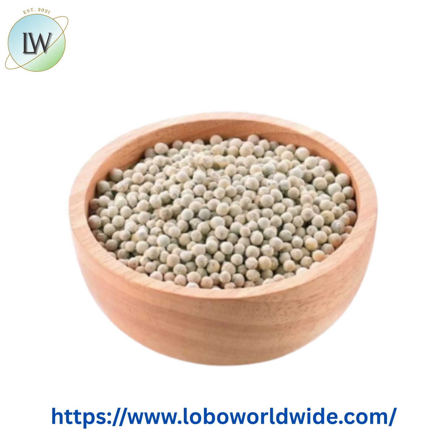 Regal Whole White Peppercorn (Various Sizes)