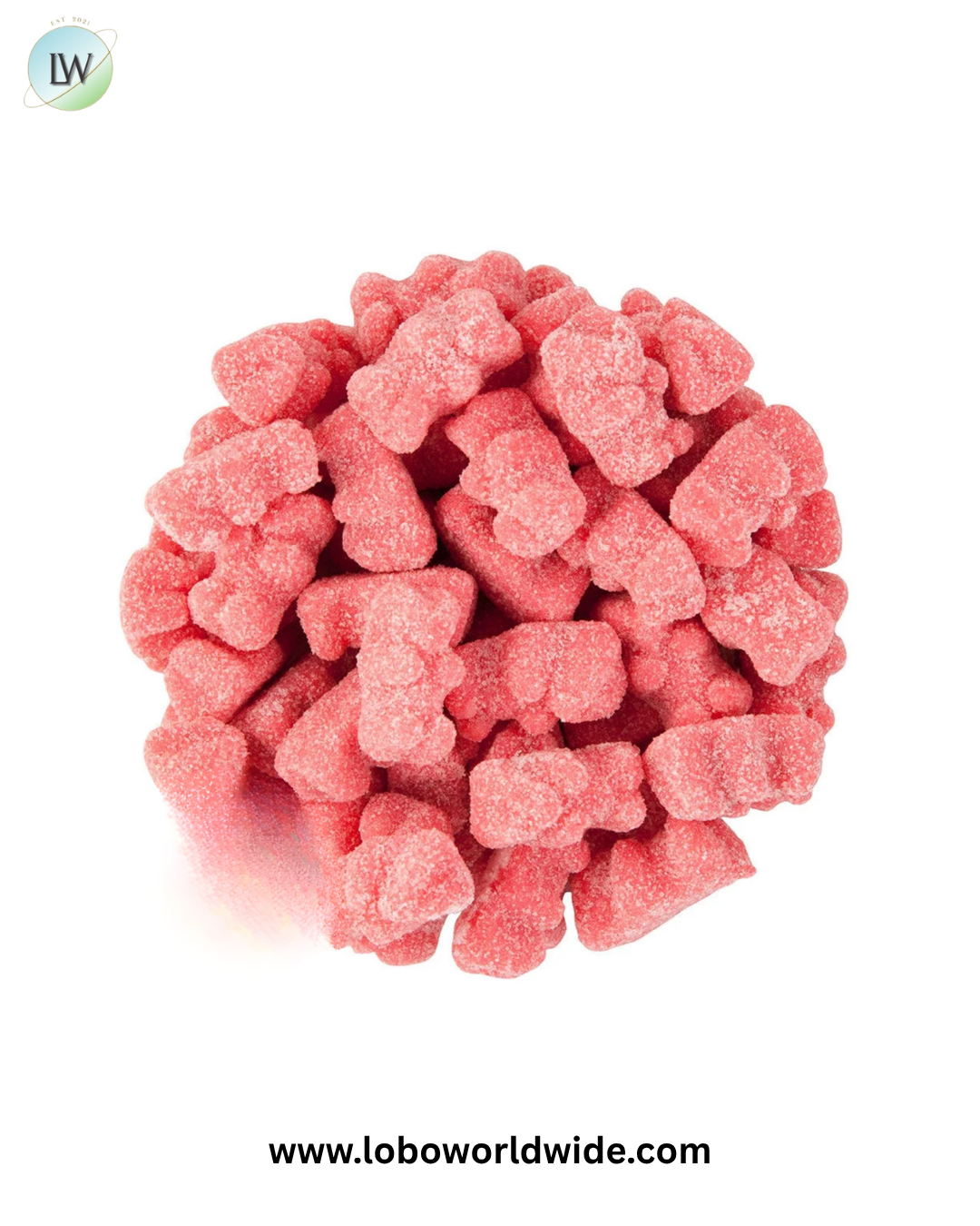 Sour Wacky Watermelon Gummy Bears - 6.6lb