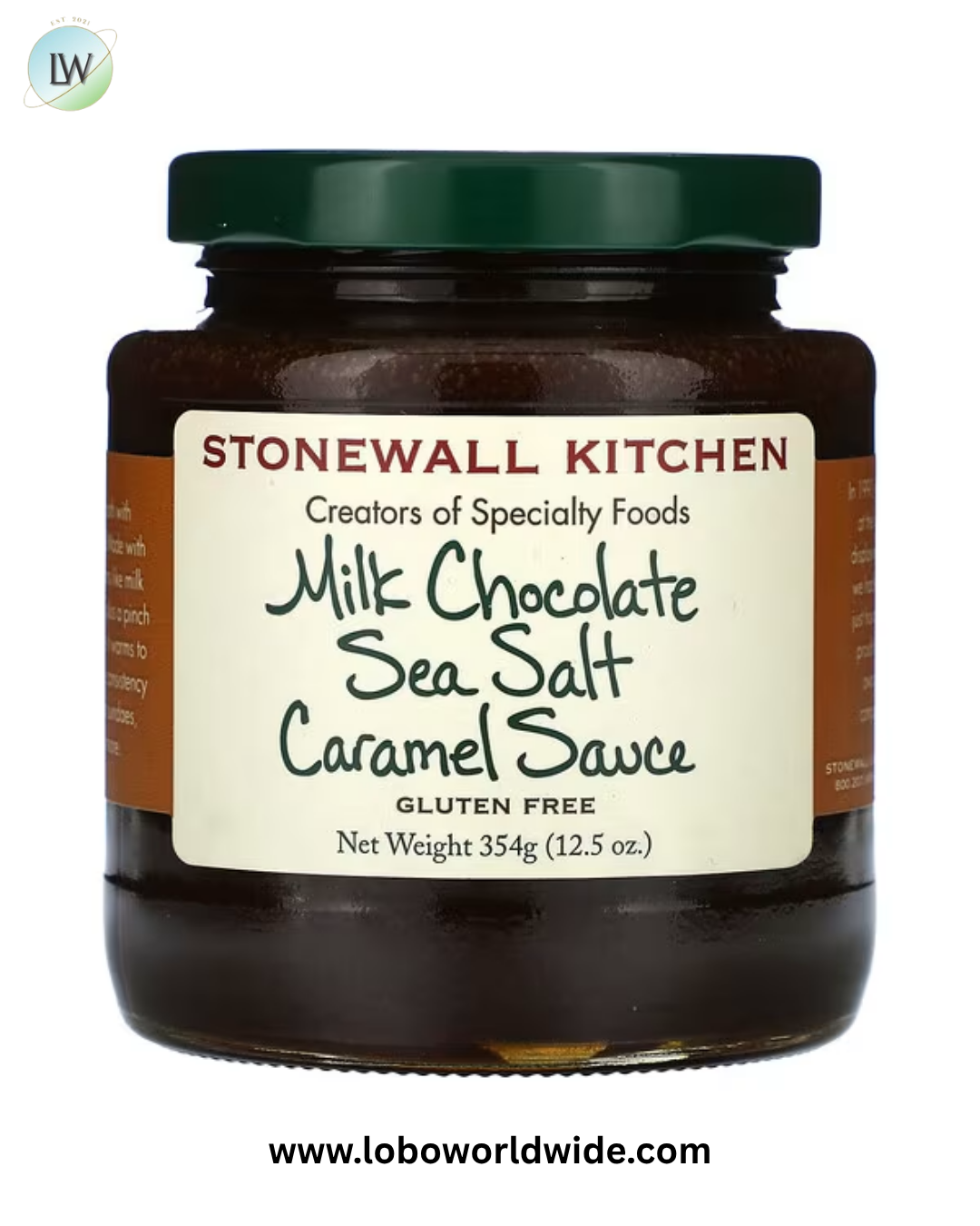 Stonewall Kitchen, Sea Salt Caramel Sauce, 12.5 oz (354 g)