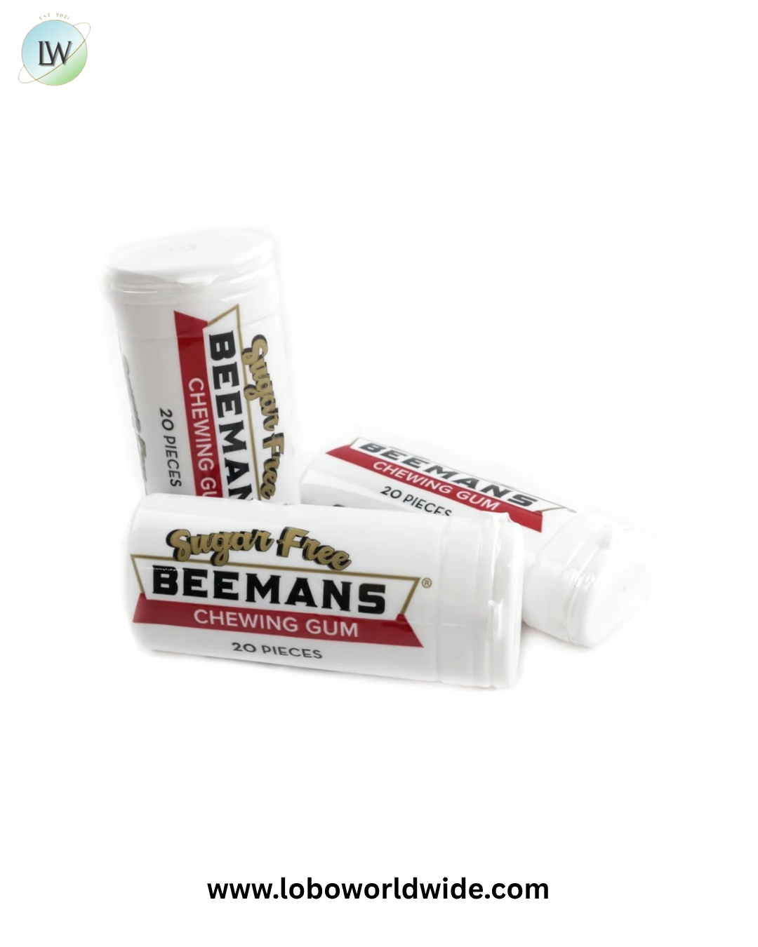 Sugar Free Beemans Chewing Gum 12 Pack