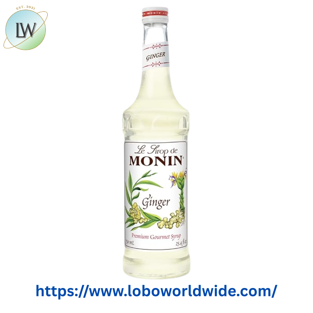 Monin Premium Ginger Flavoring Syrup 750 mL