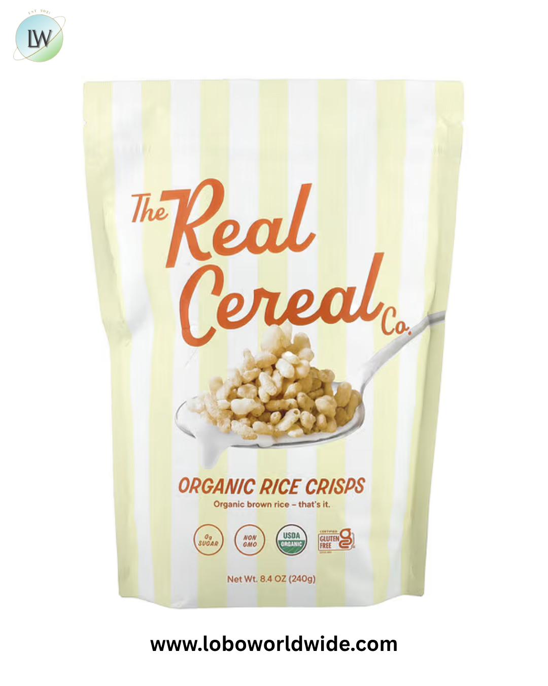 The Real Cereal Co, Organic, 8.4 oz (240 g)