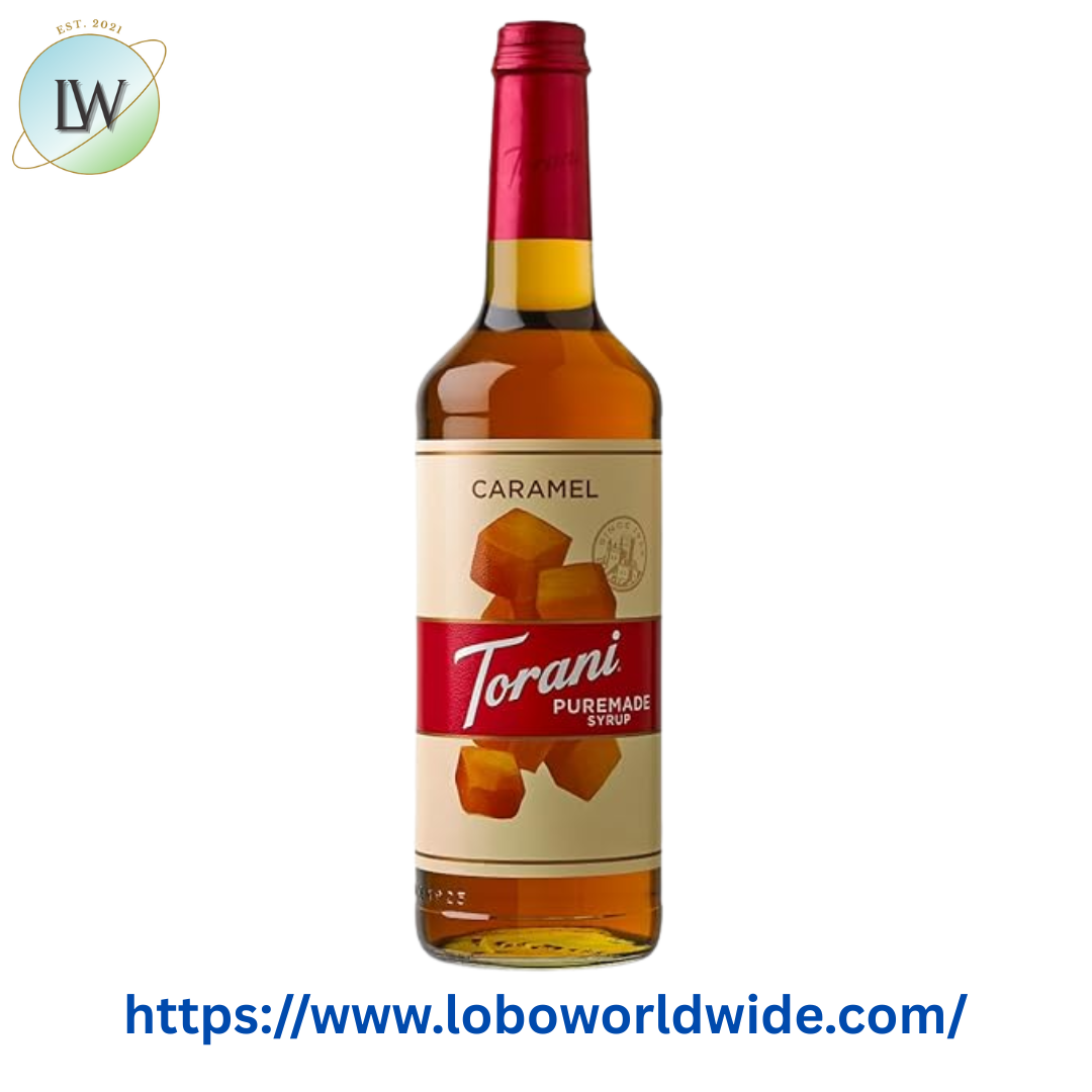 Torani Puremade Salted Caramel Flavoring Syrup 750 mL