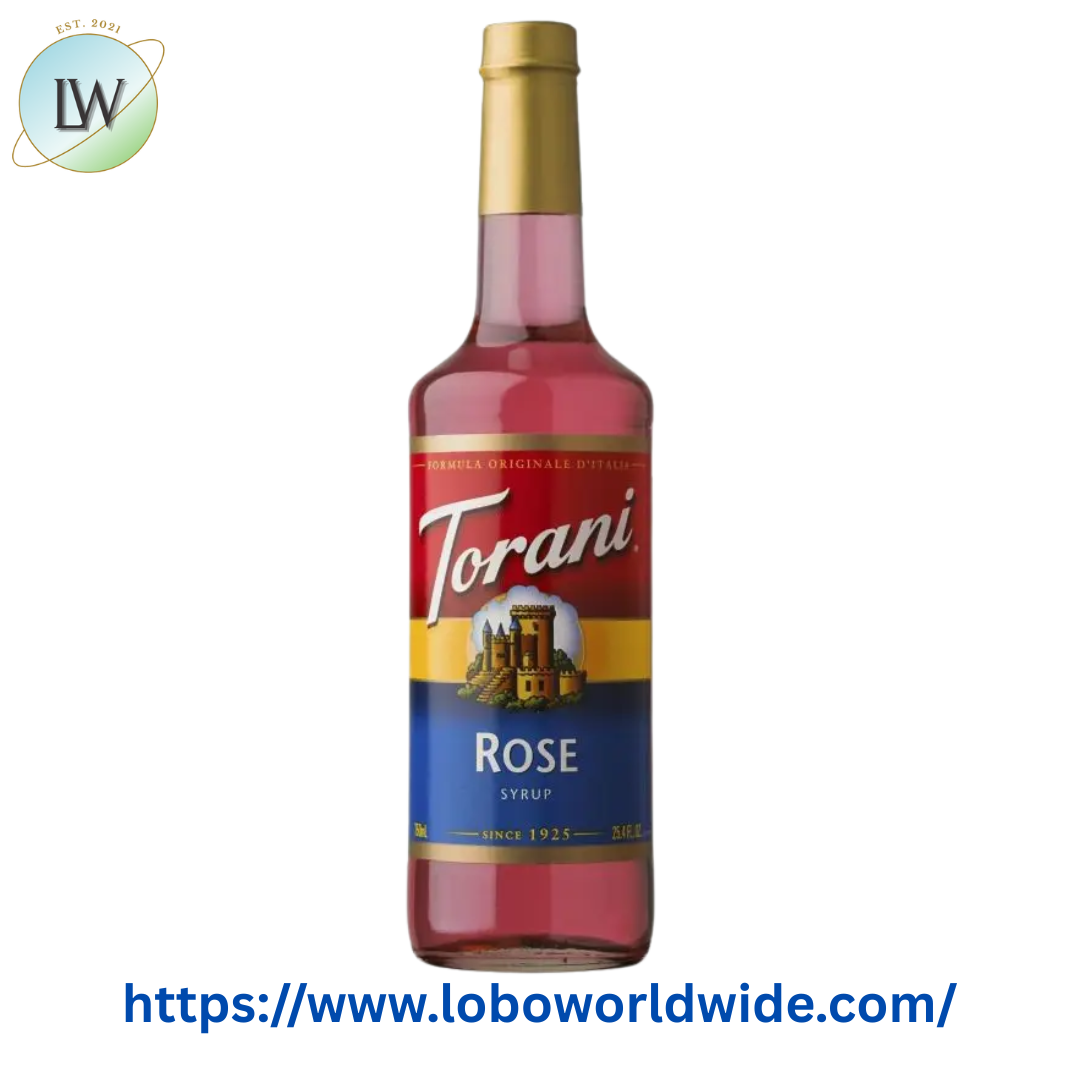 Torani Rose Flavoring Syrup 750 mL