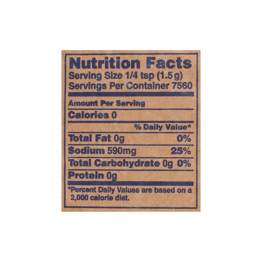 Morton 50 lb. Bulk Non-Iodized Table Salt