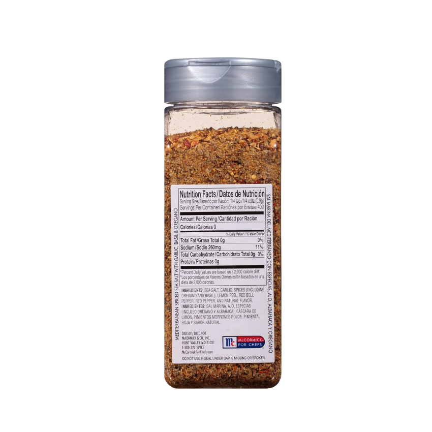 McCormick Culinary Mediterranean Spiced Sea Salt 13 oz.