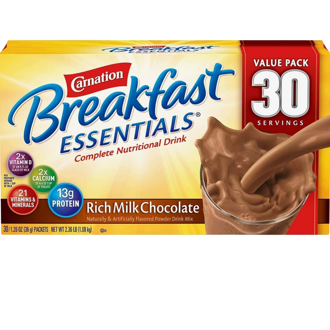 Nestle Carnation Breakfast Essentials Nutritional Powder Drink Mix