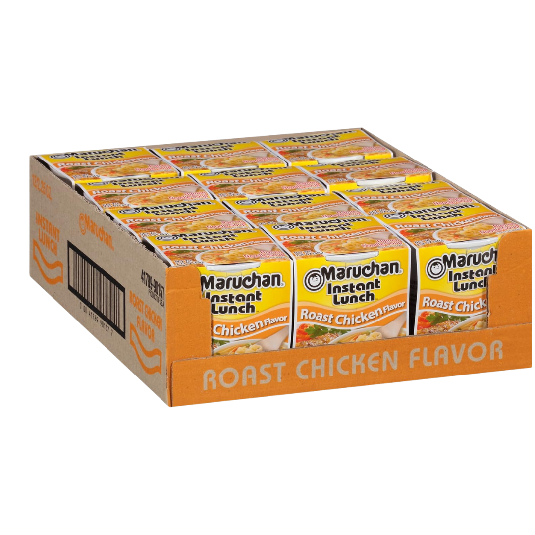 Maruchan Instant Lunch Ramen Noodle Cups (Pack of 12)