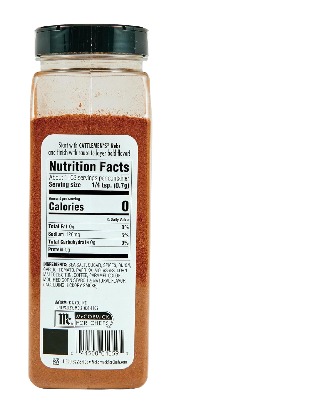 Cattlemen's 27.25 oz. Cowboy BBQ Rub