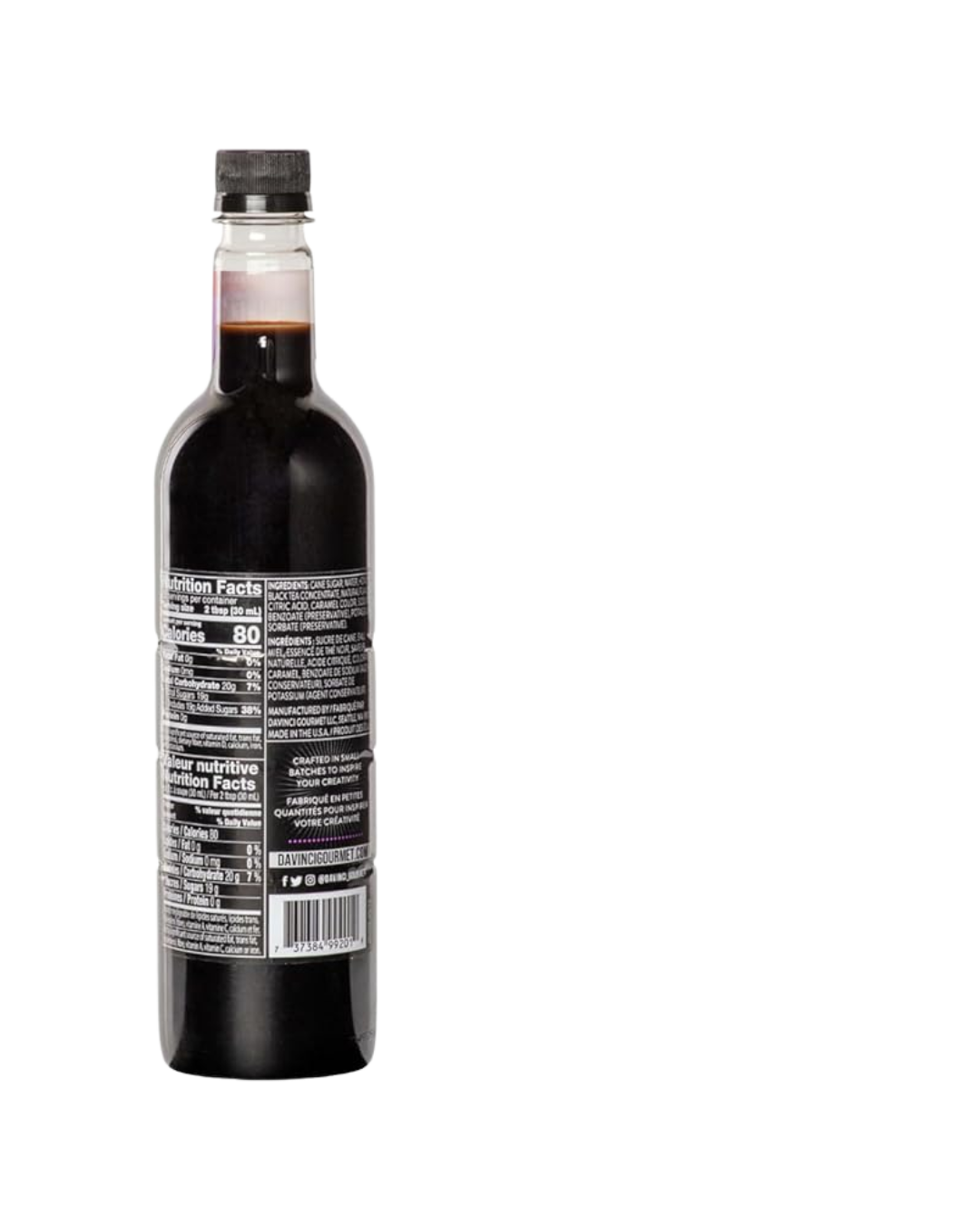 DaVinci Gourmet 750 mL Chai Tea 7:1 Concentrate