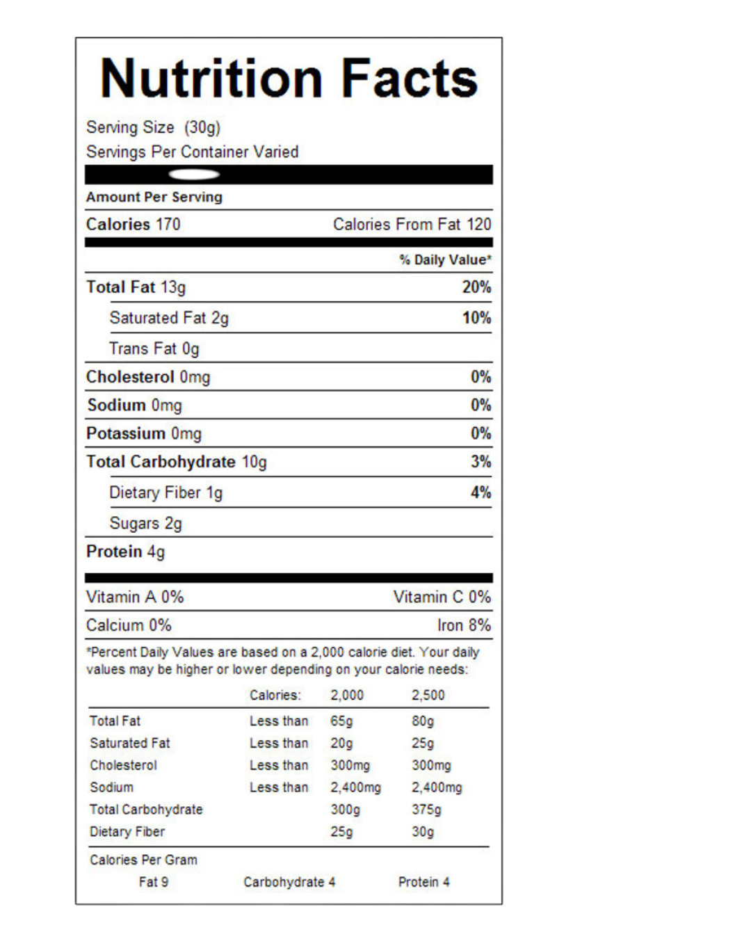 Large Roasted Unsalted Cashews 25 lb.