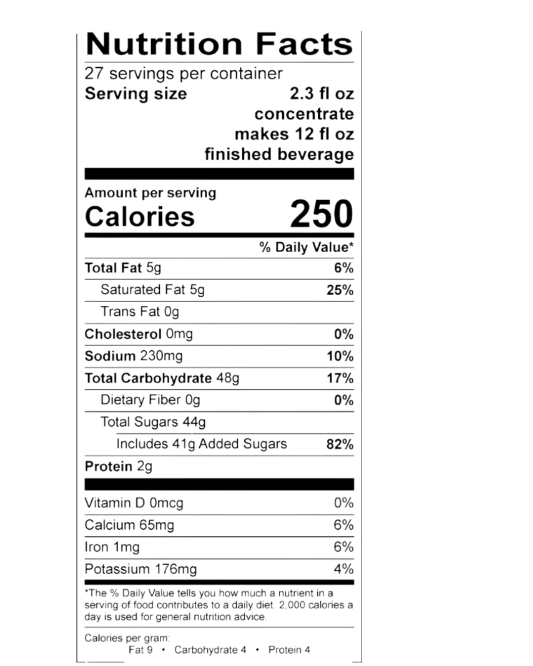 Hershey's Freeze Cookies 'N Creme Mix 2 lb.