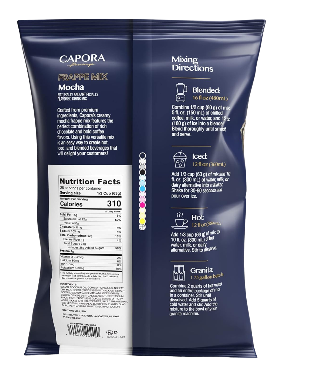 Capora 3.5 lb. Mocha Frappe Mix