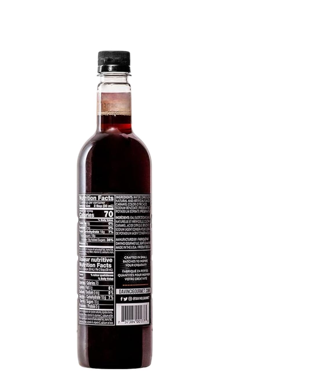 DaVinci Gourmet Classic Gingerbread Flavoring Syrup 750 mL