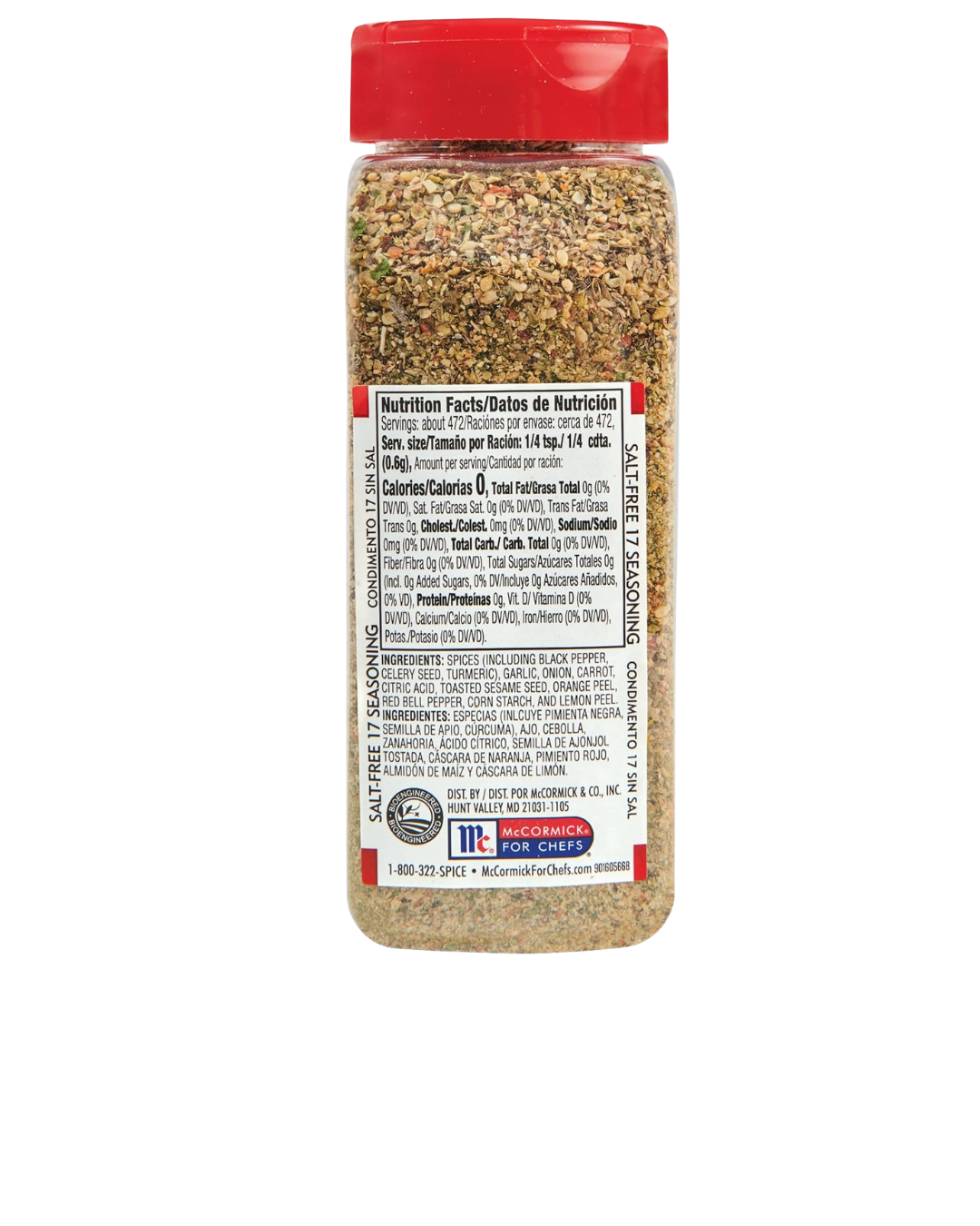 Lawry's Salt-Free 17 Seasoning 10 oz.