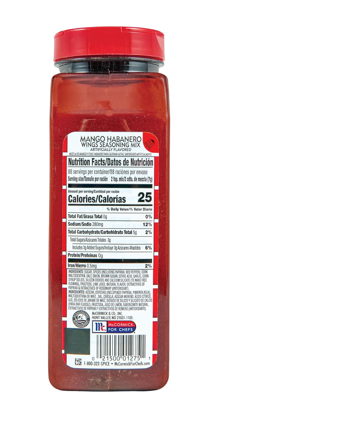 Lawry's 21.75 oz. Mango Habanero Seasoning Mix