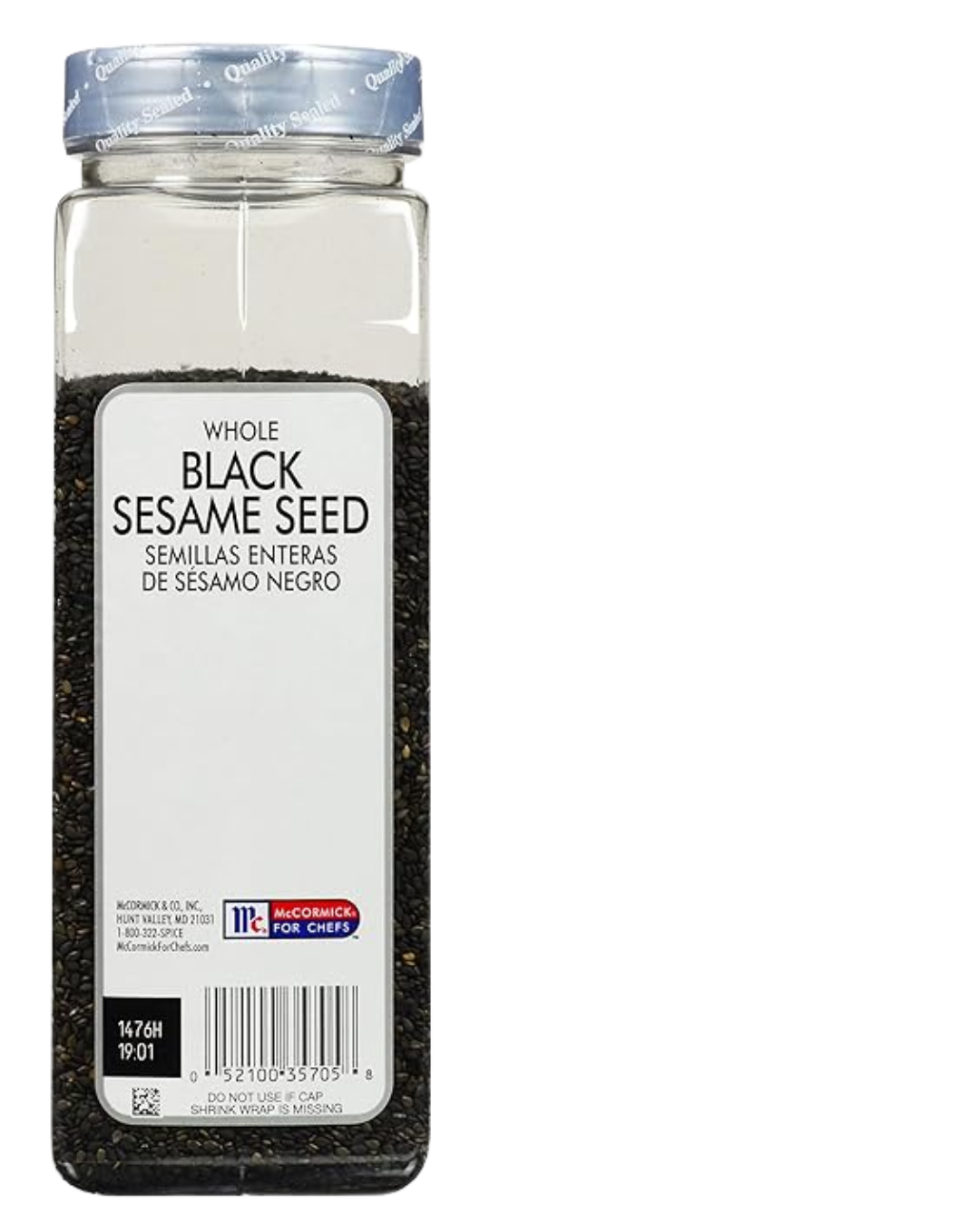 McCormick Culinary Black Sesame Seeds 18 oz