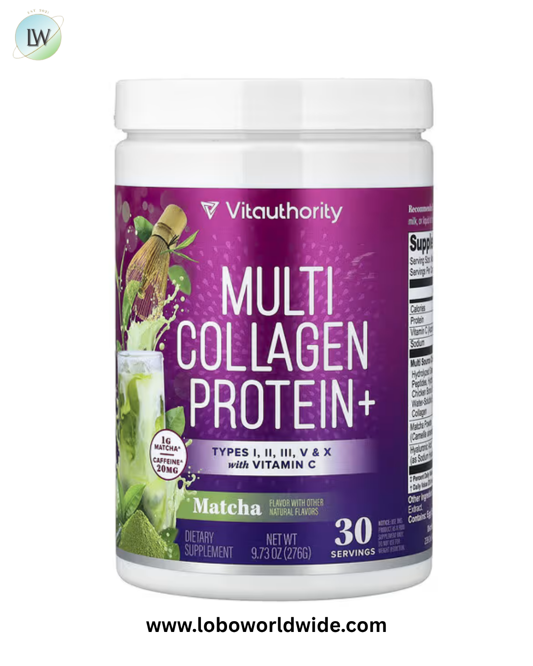 Vitauthority, Multi Collagen Protein+