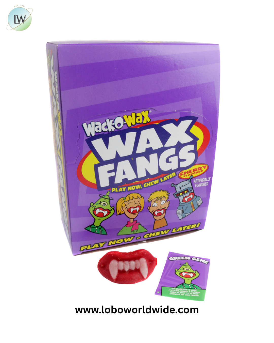 Wack-O Wax Fangs 24 Piece
