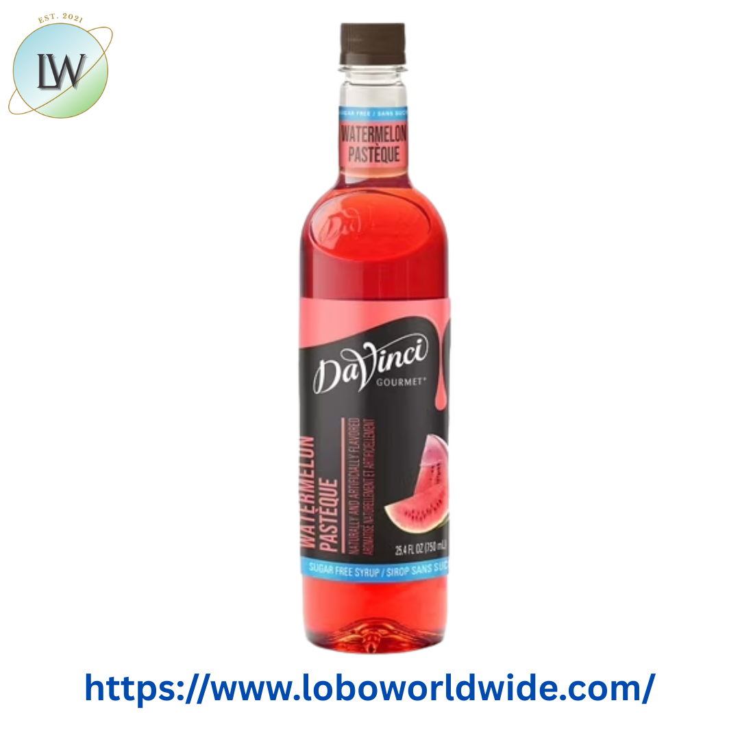 DaVinci Gourmet Sugar Free Watermelon Flavoring / Fruit Syrup 750 mL