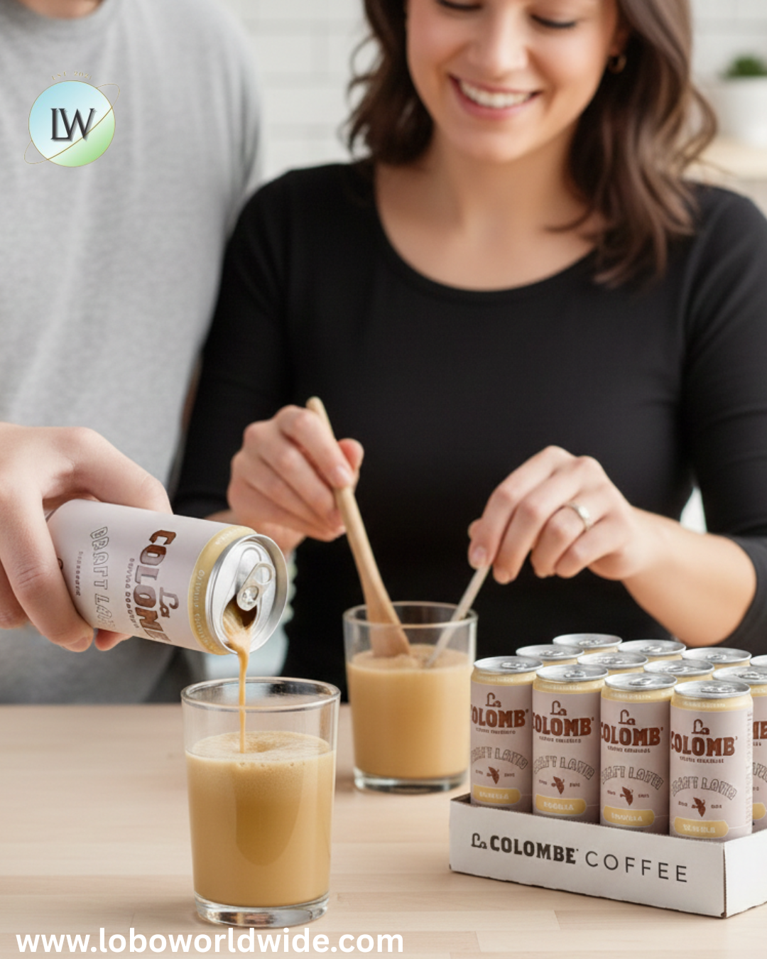 La Colombe Mocha Latte 9 fl. oz. - 12/Case