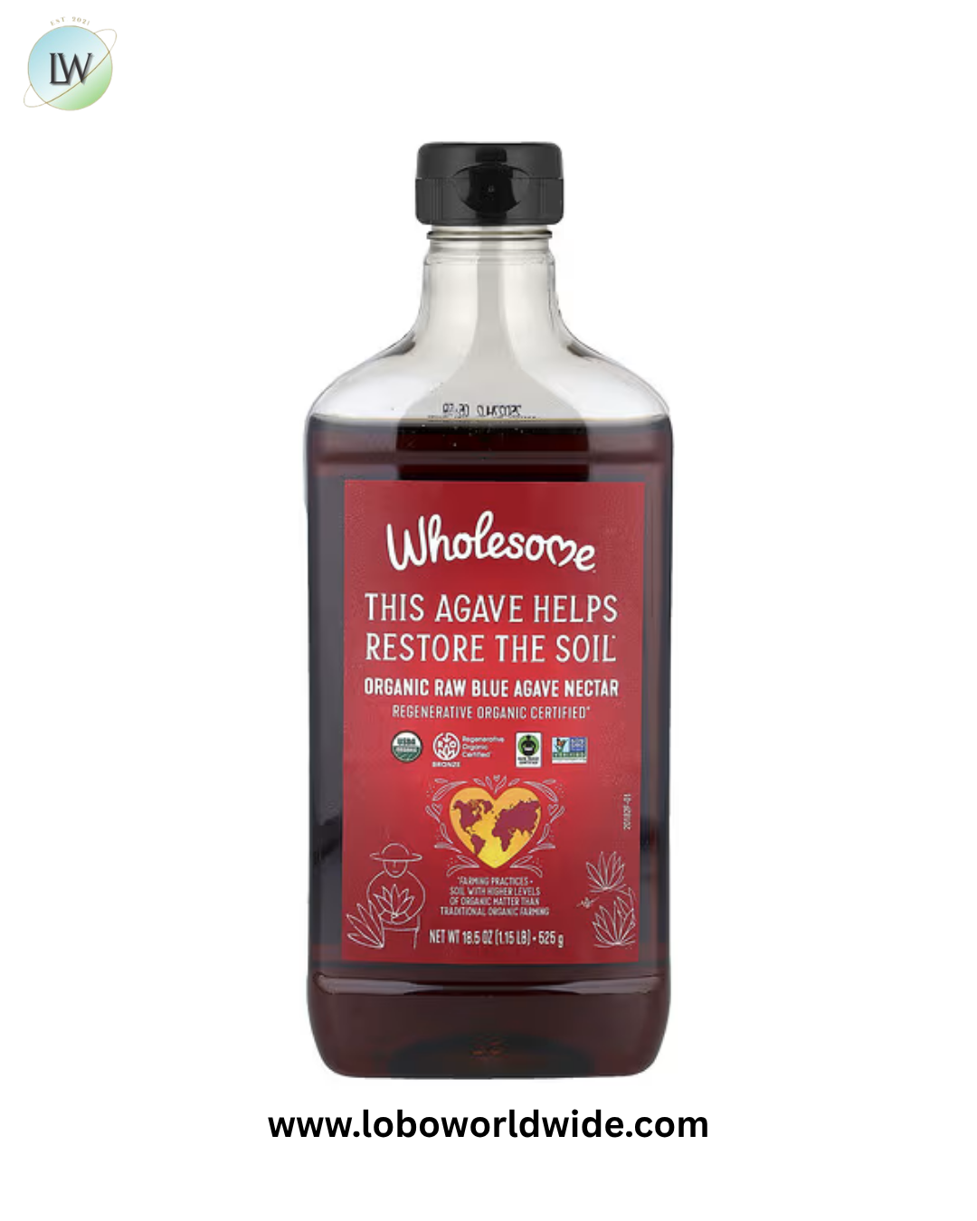 Wholesome Sweeteners, Organic Blue Agave Nectar