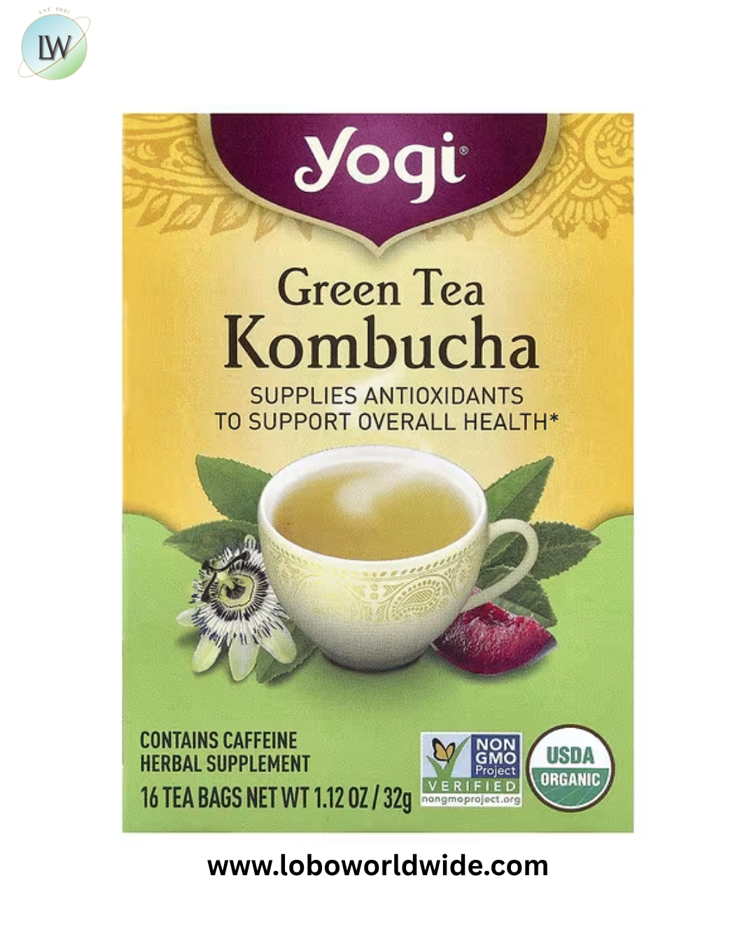 Yogi Tea, Green Tea, 16 Tea Bags, 1.12 oz (32 g)