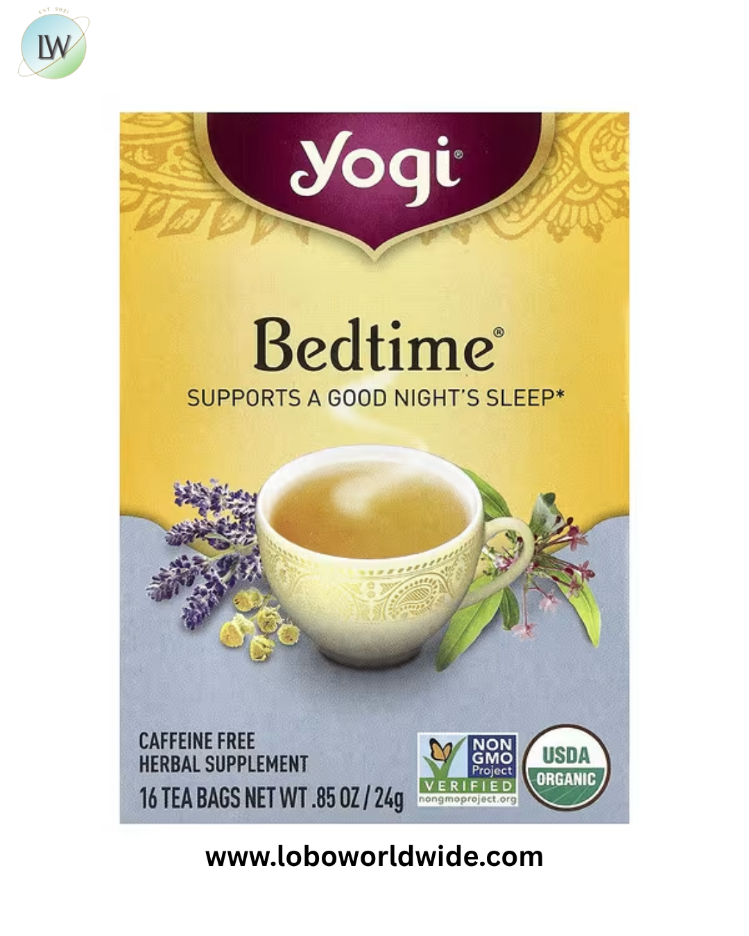 Yogi Tea, Caffeine Free, 16 Tea Bags