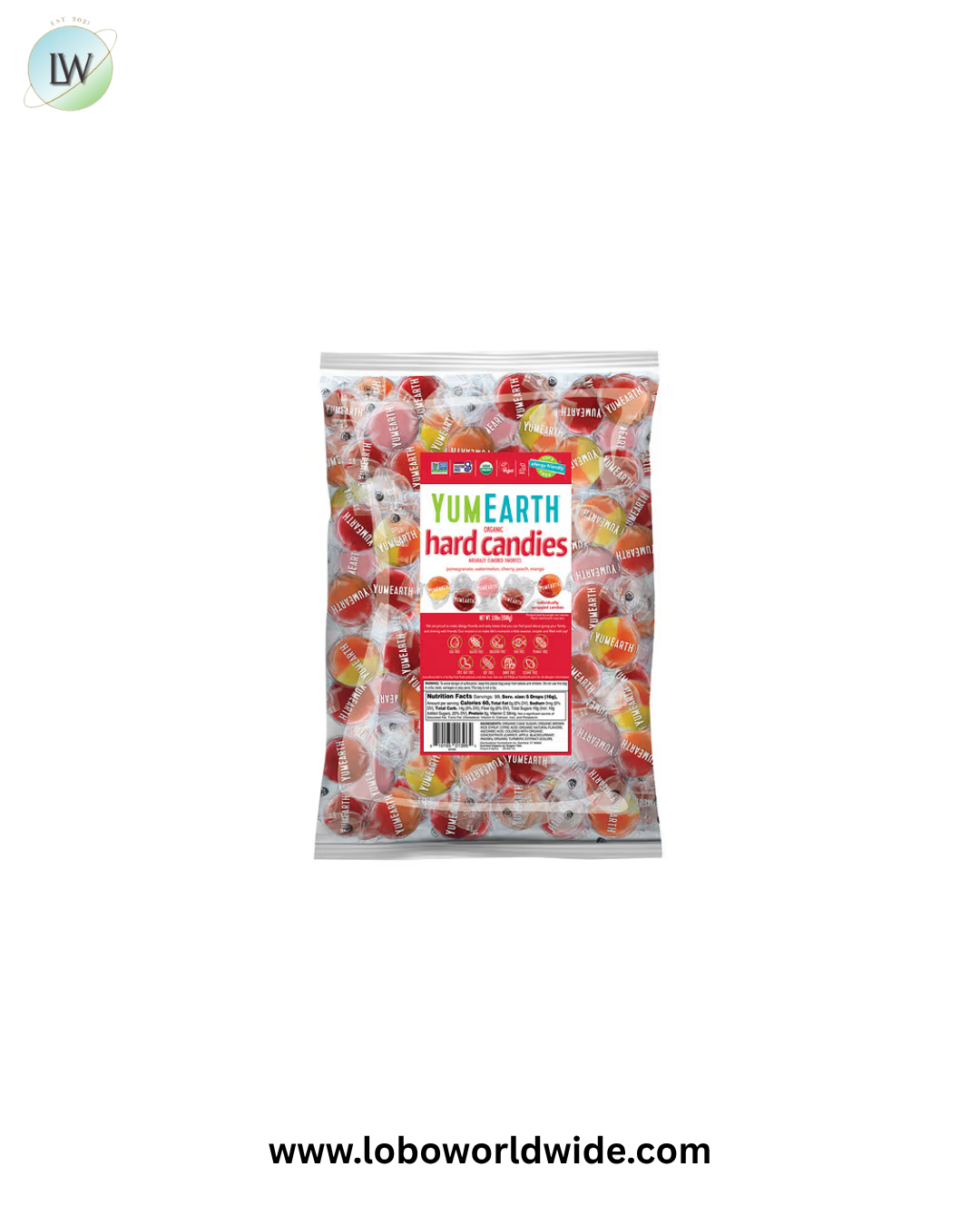 YumEarth, Organic Hard Candies, Assorted, 3.5 lbs (1,588 g)
