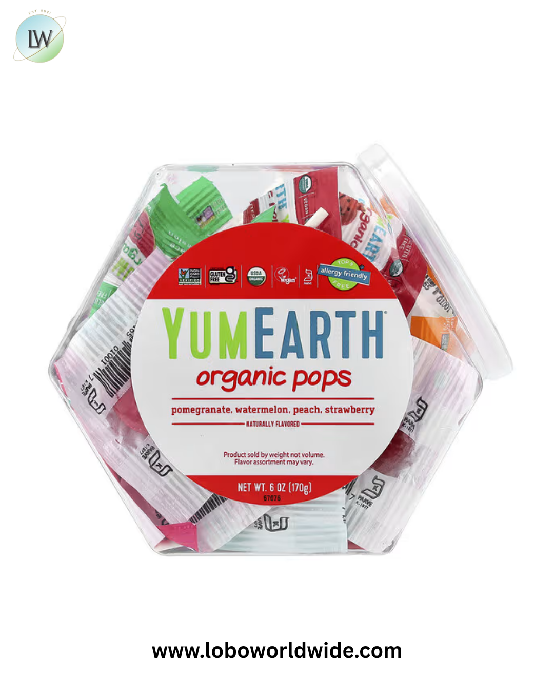 YumEarth, Organic Pops, Assorted