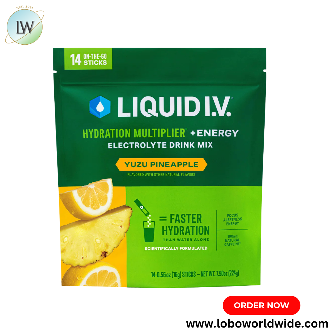 Liquid I.V. Hydration Multiplier® +Energy(Various flavours and sizes)