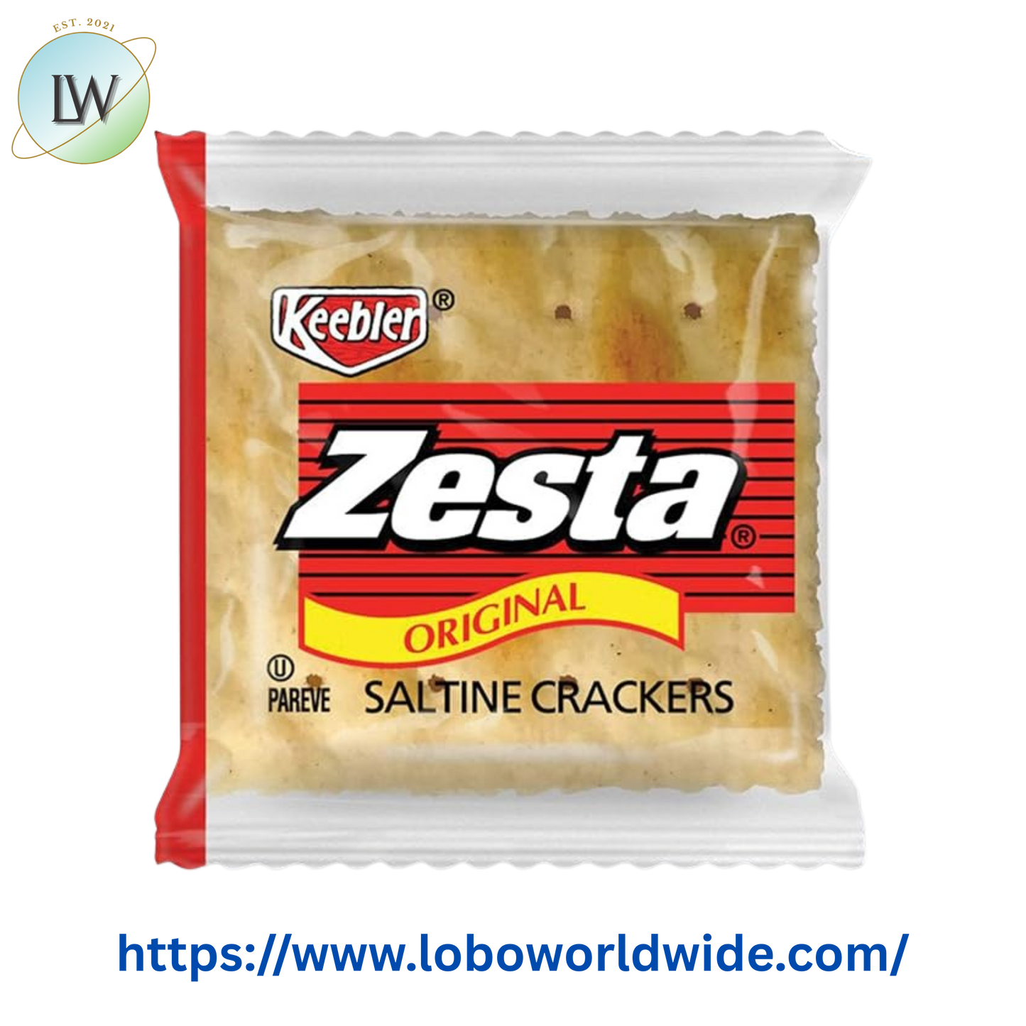 Zesta Saltine Crackers 2-Pack - 500/Case