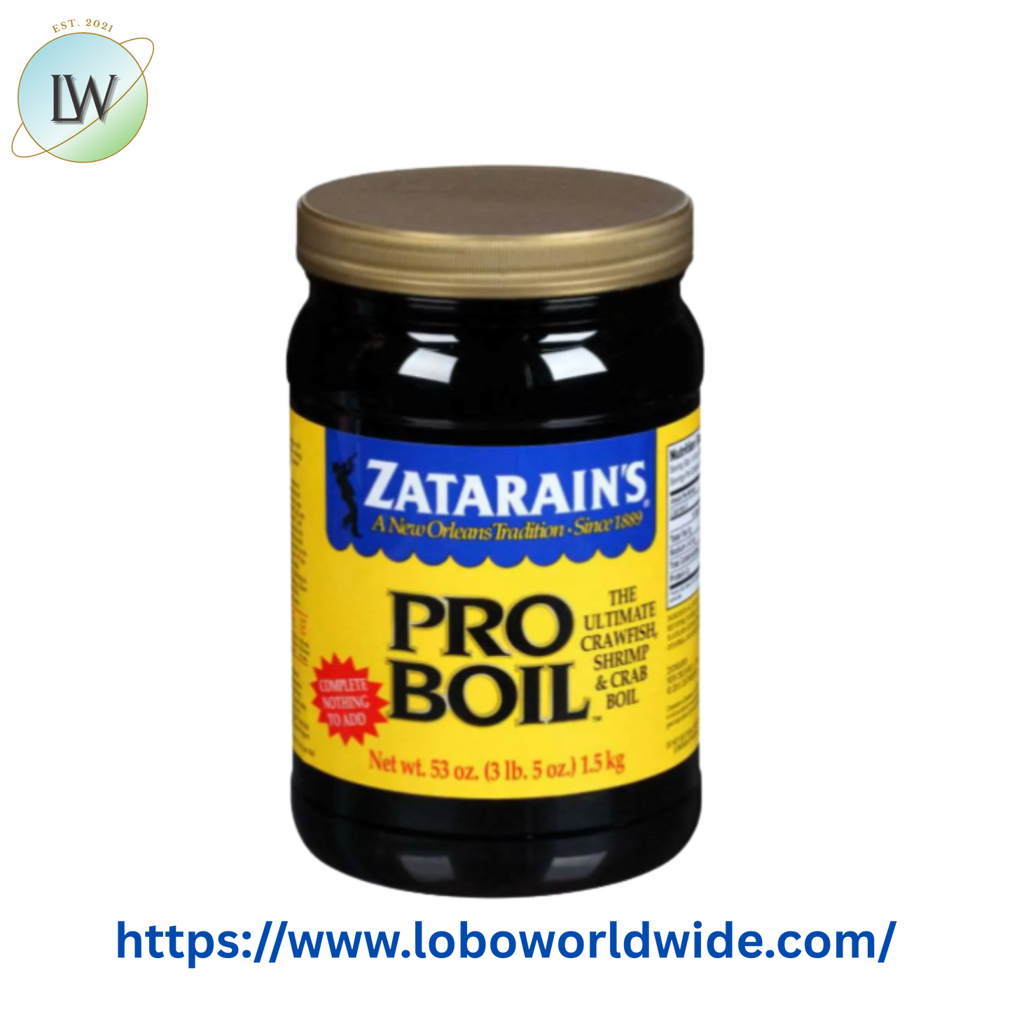 Zatarain's 53 oz. Pro Boil - 6/Case
