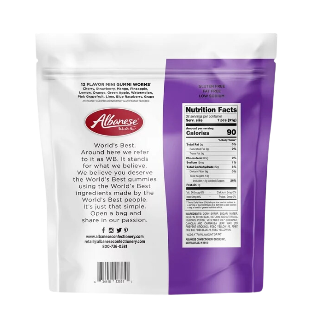 Albanese Gummi Worms