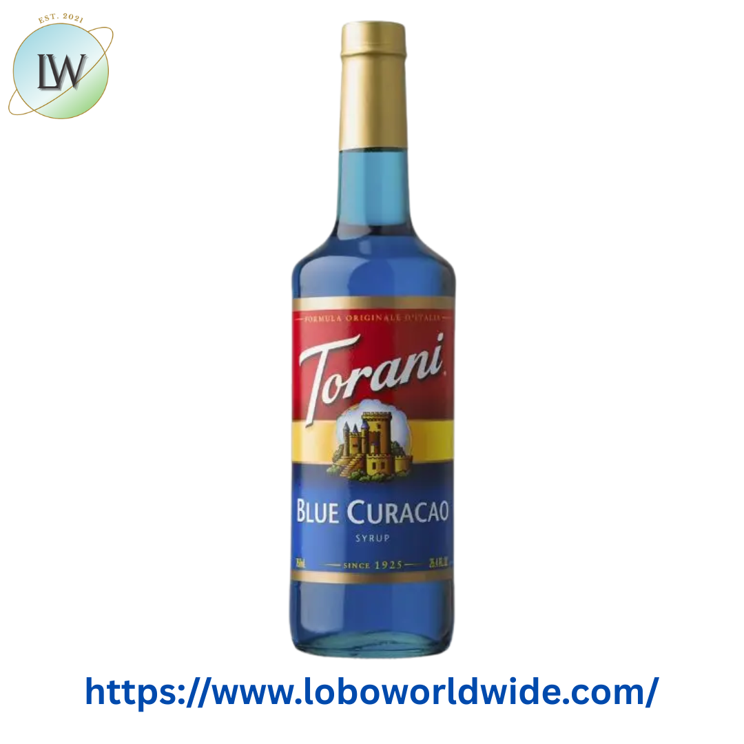 Torani Blue Curacao Flavoring Syrup 750 mL