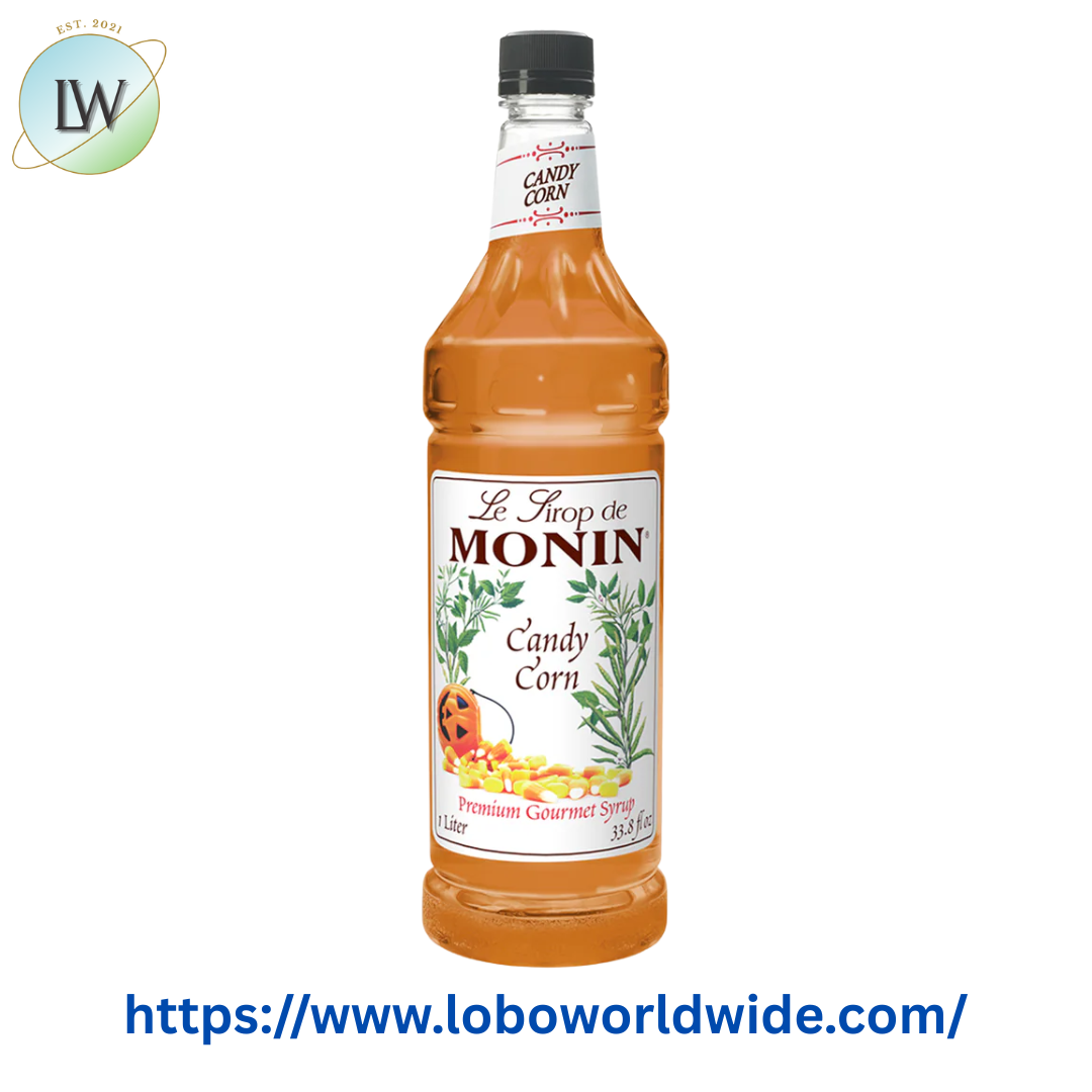 Monin Premium Candy Corn Flavoring Syrup 1 Liter