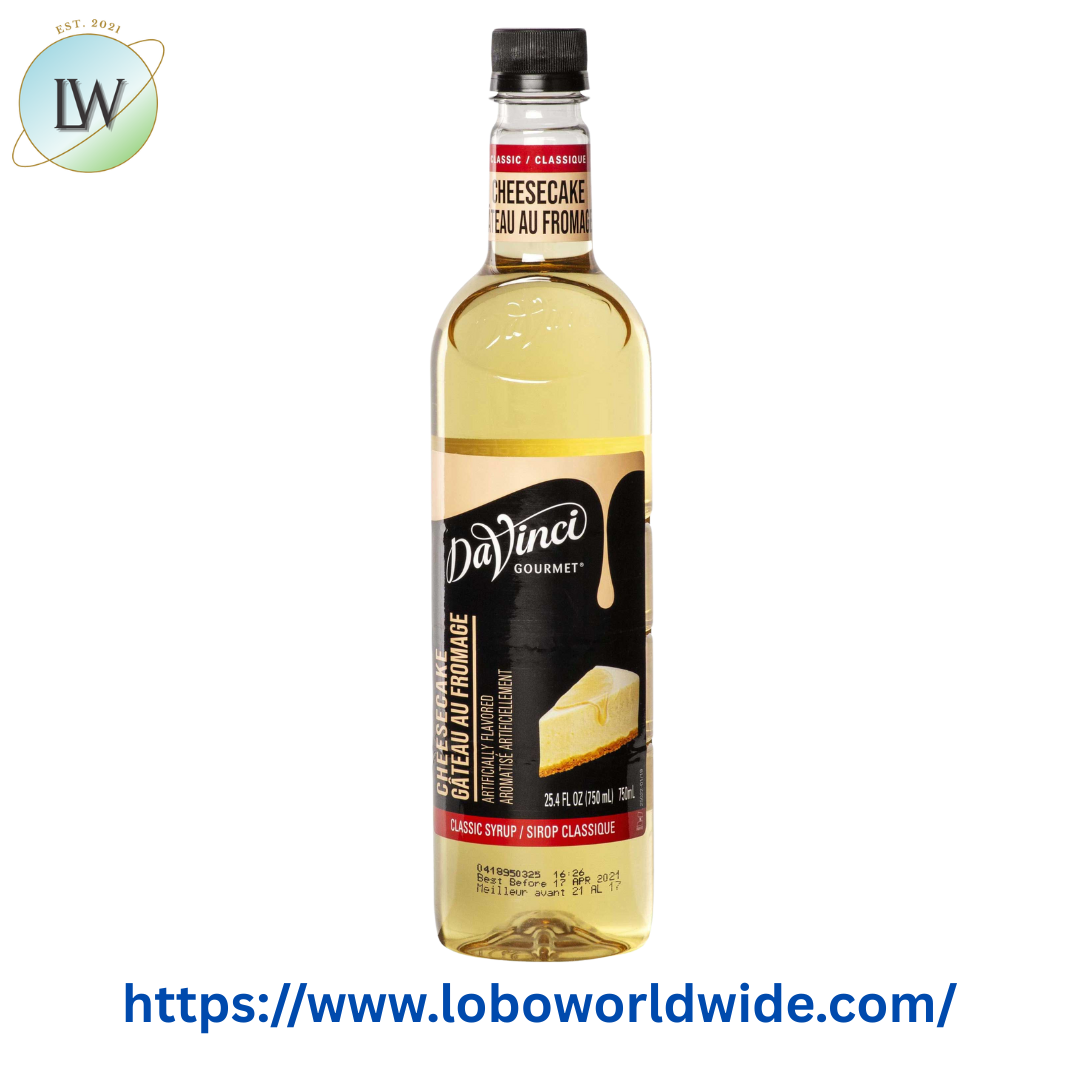 DaVinci Gourmet Classic Cheesecake Flavoring Syrup 750 mL