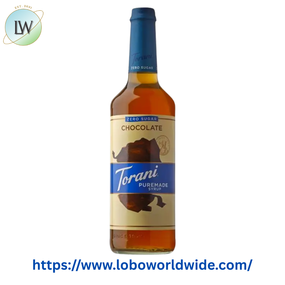 Torani Puremade Zero Sugar Chocolate Flavoring Syrup 750 mL