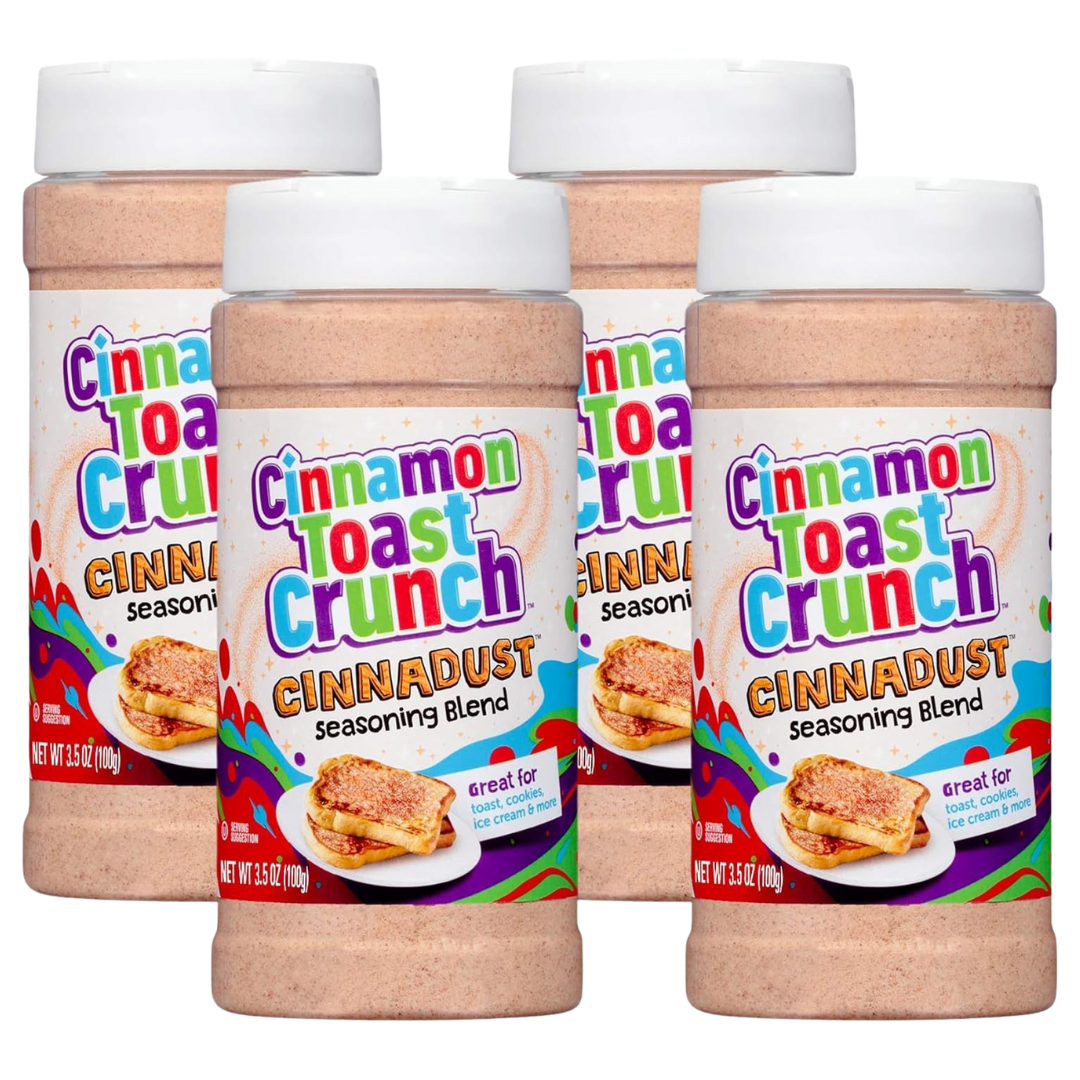 Cinnamon Toast Crunch Cinnadust Seasoning, 3.5 Ounce (Pack of 4)