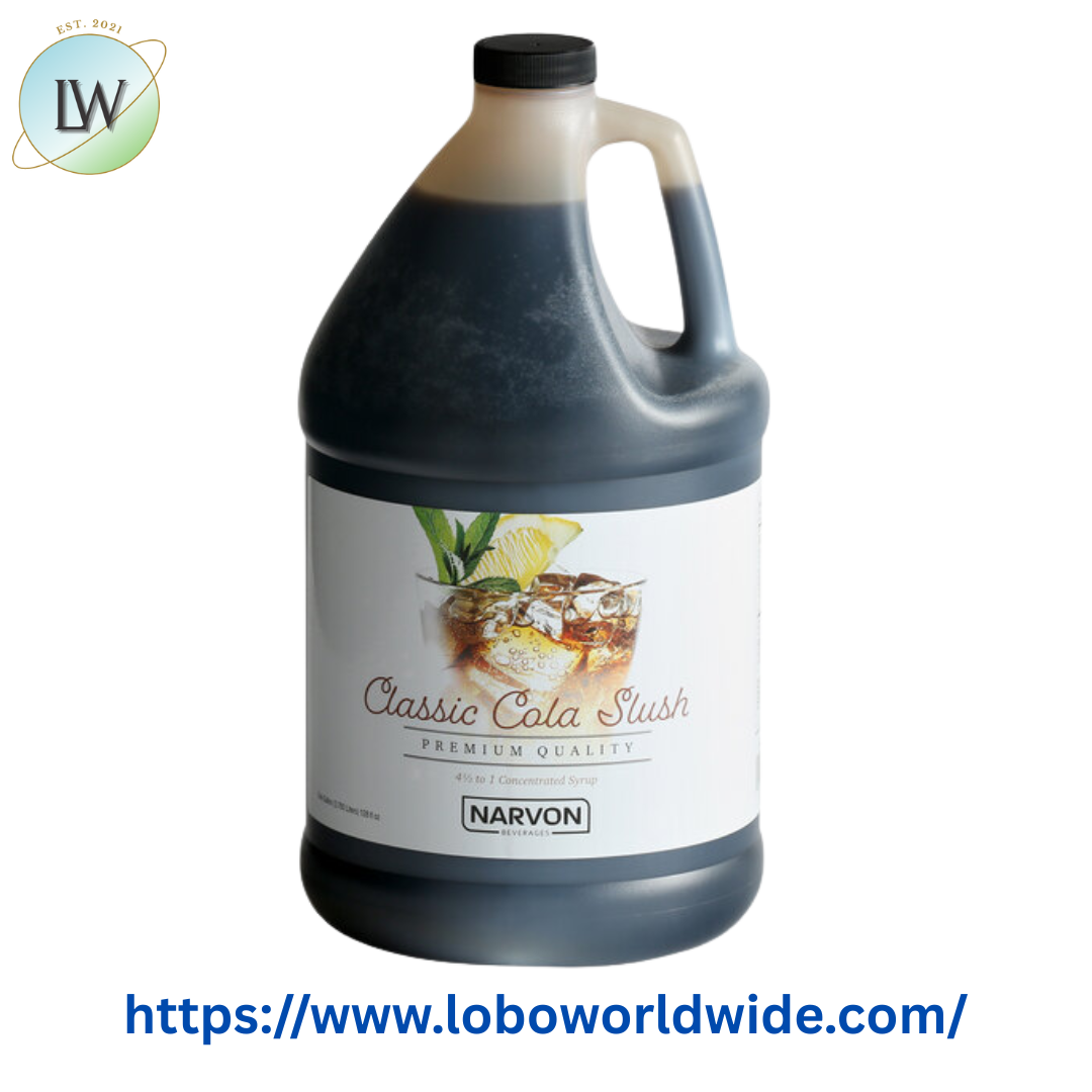 Narvon Cola Slushy 4.5:1 Concentrate 1 Gallon
