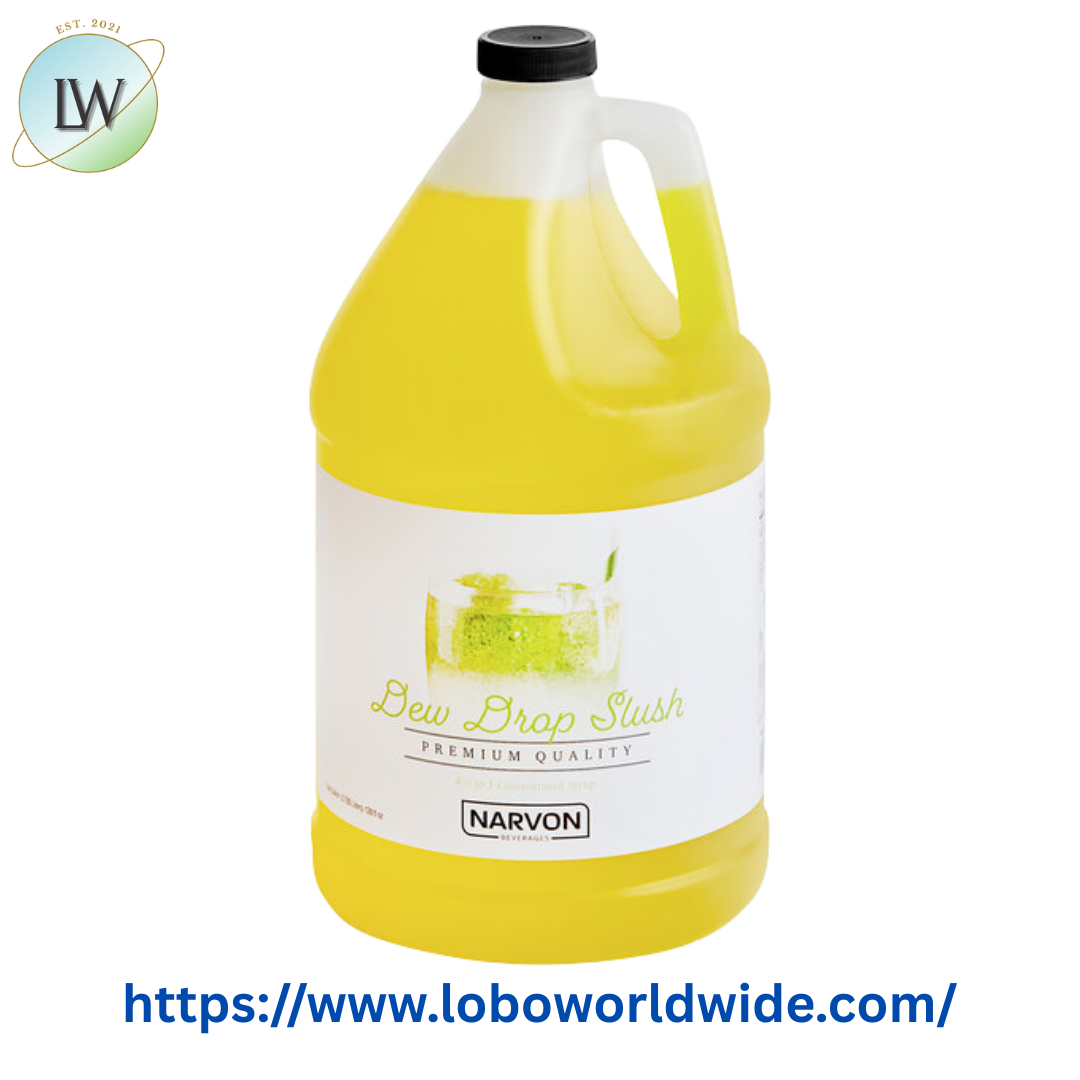 Narvon Dew Drop Slushy 4.5:1 Concentrate 1 Gallon - 4/Case