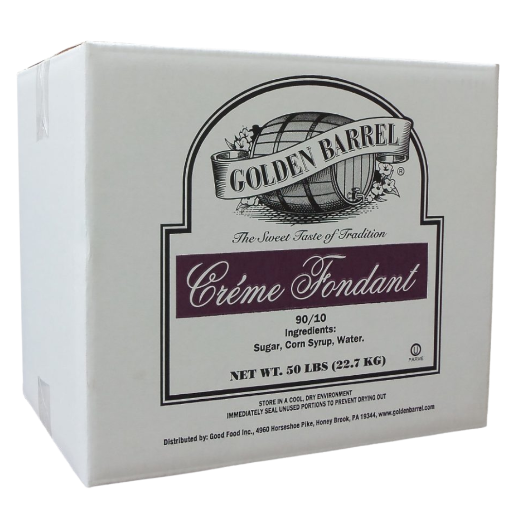 Golden Barrel 90/10 Creme Fondant - 50 lb.