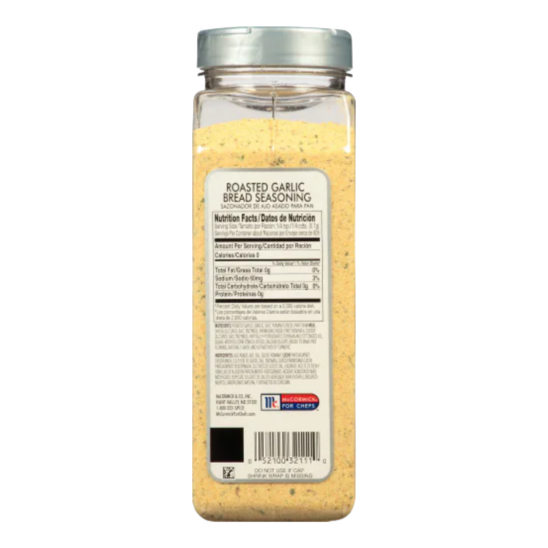 McCormick Culinary Roasted Garlic Bread Seasoning 20 oz.