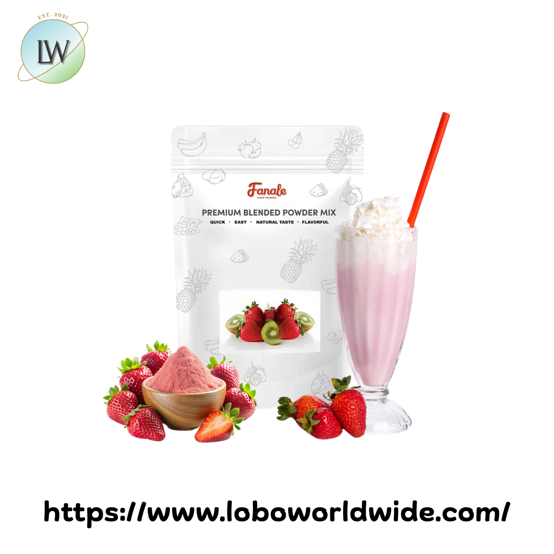 Fanale Strawberry Pudding Powder Mix 2.2 lb.