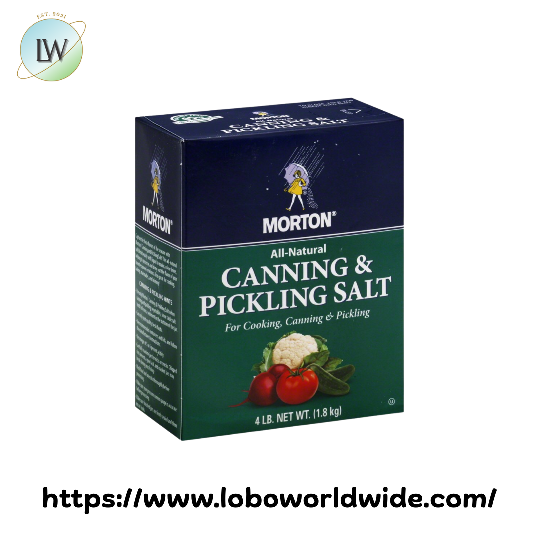 Morton 4 lb. Canning and Pickling Salt