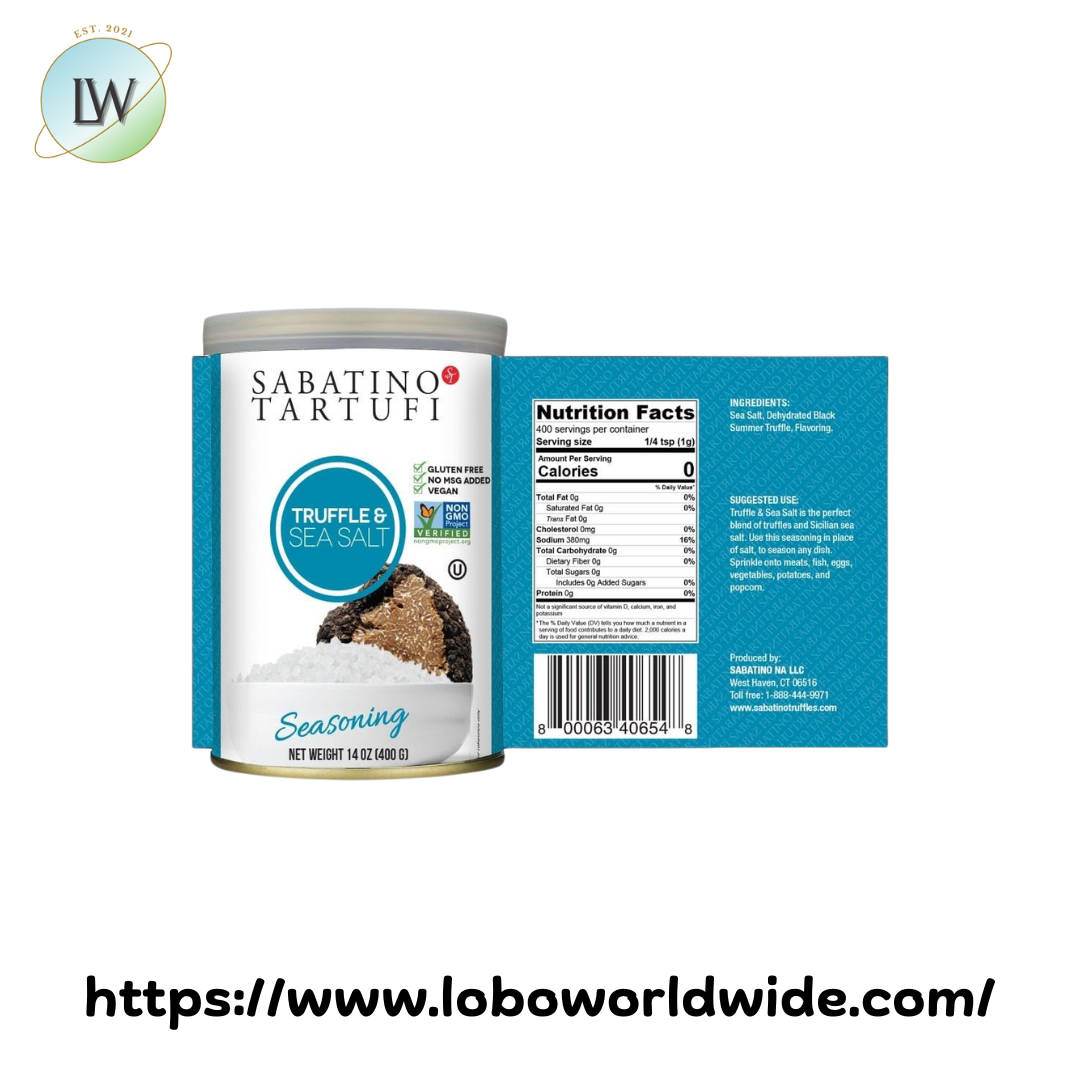 Sabatino Tartufi 14 oz. Truffle Sea Salt