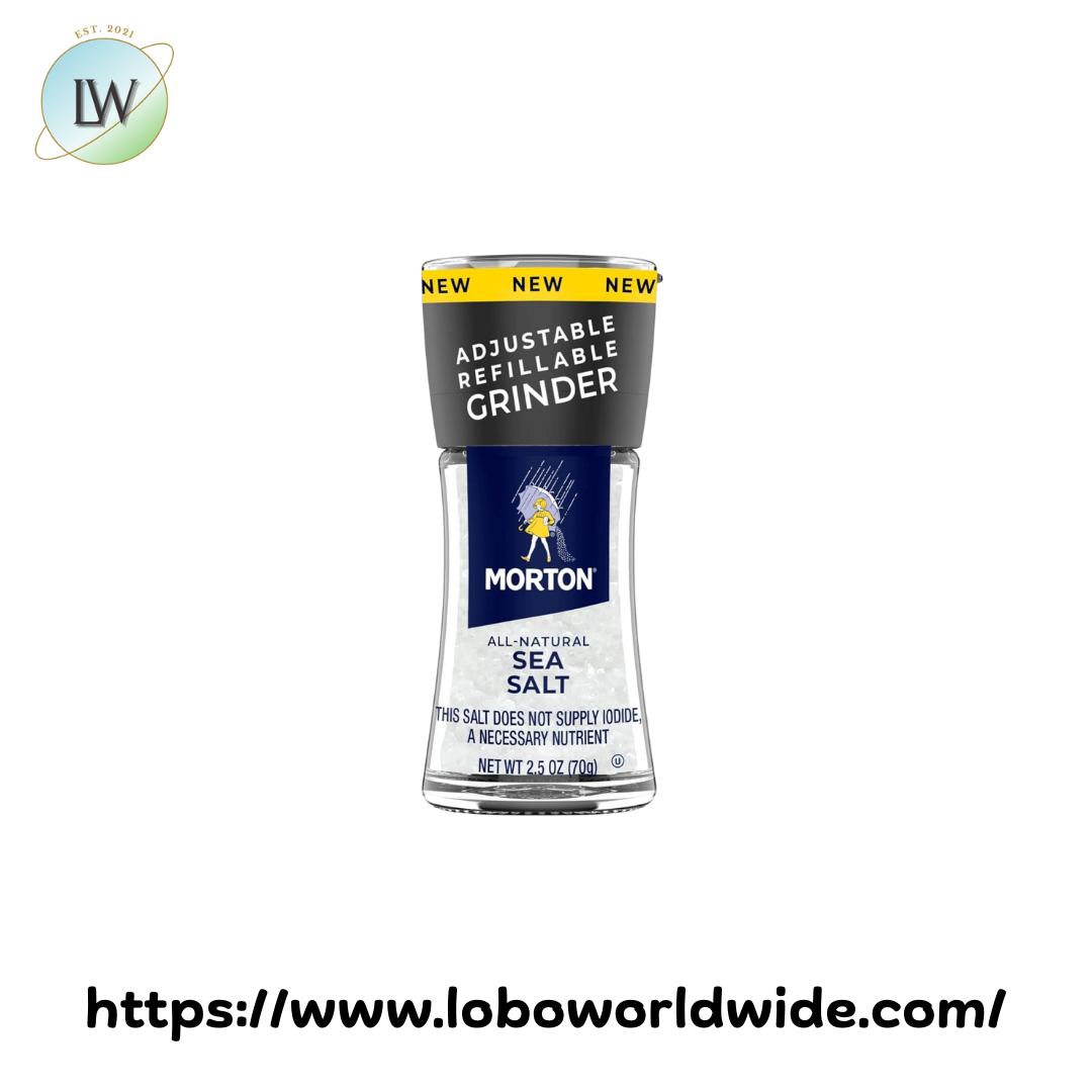Morton Sea Salt Grinder 2.5 oz.