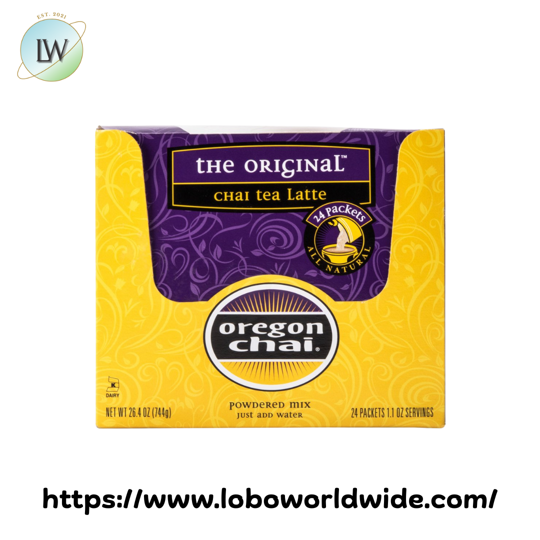Oregon Chai Single Serve Packets Original Chai Dry Mix 24 ct.